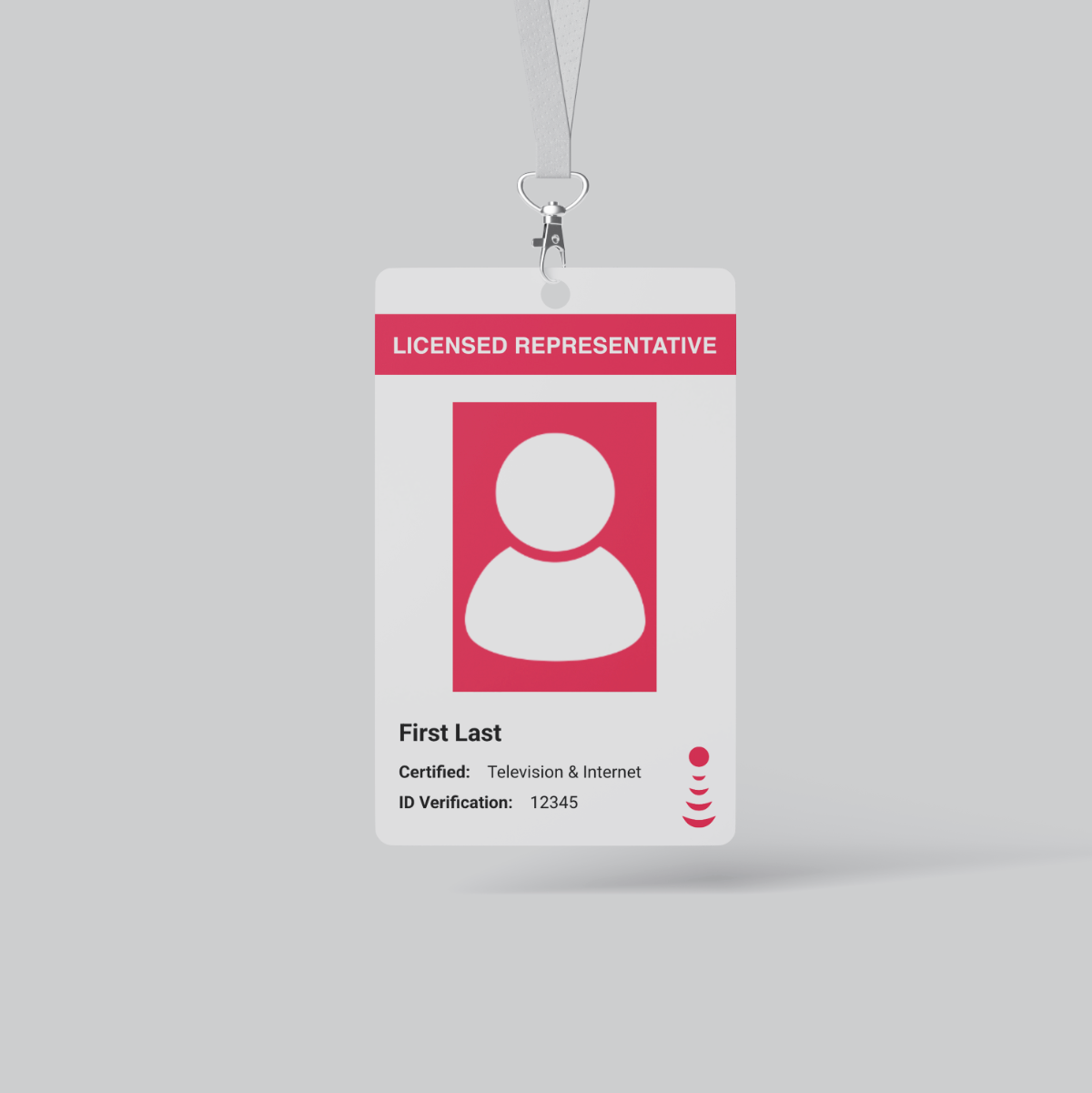 The Caliber ID Badge